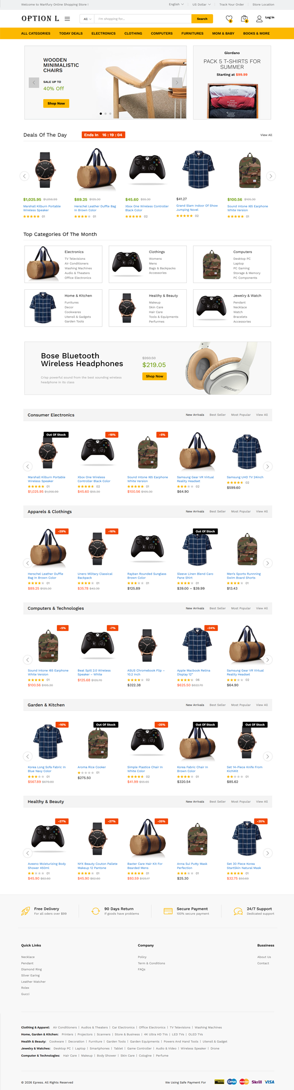 Option L website